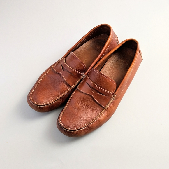 Donald J. Pliner Other - Donald J. Pliner Tan/brown penny driver shoe